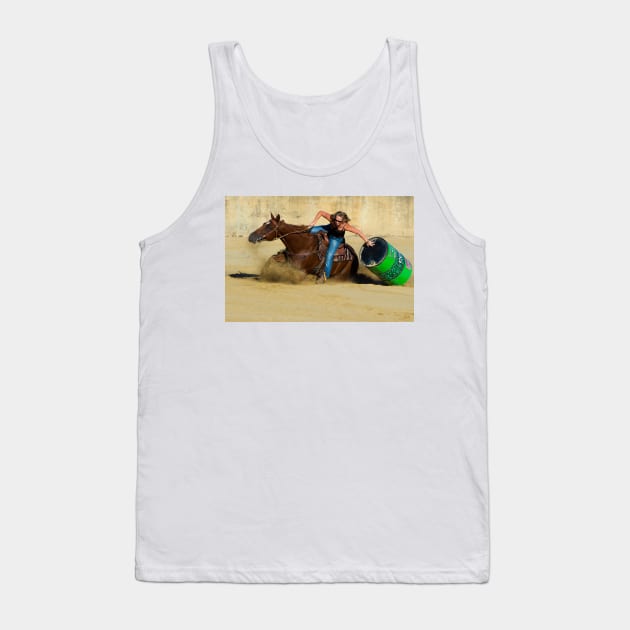 Barrel Racer Tank Top by joesaladino